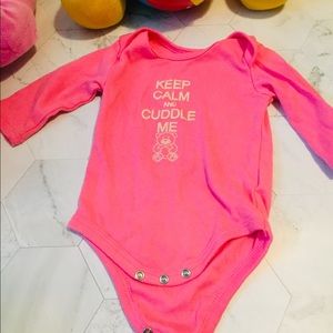 Baby long sleeve onesie